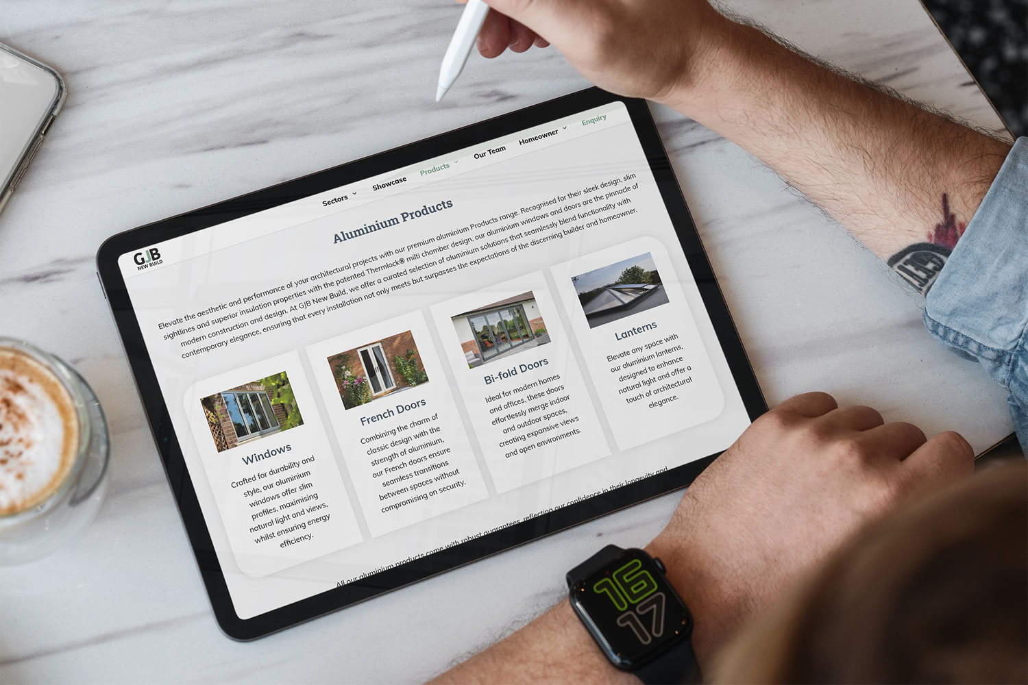 GJB Newbuild website