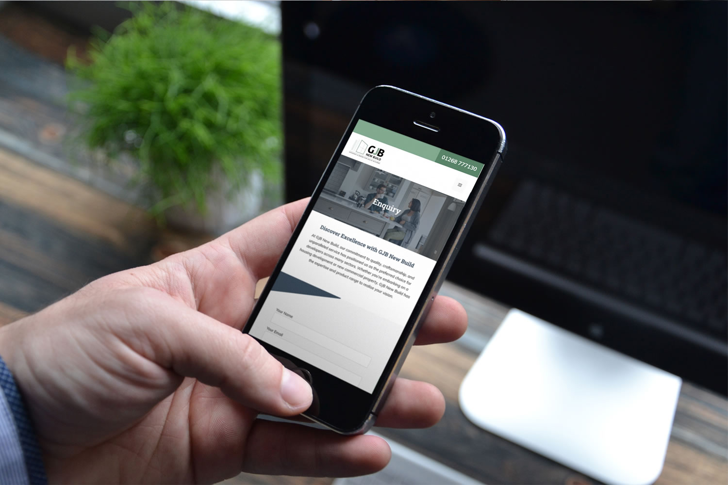 GJB Newbuild website