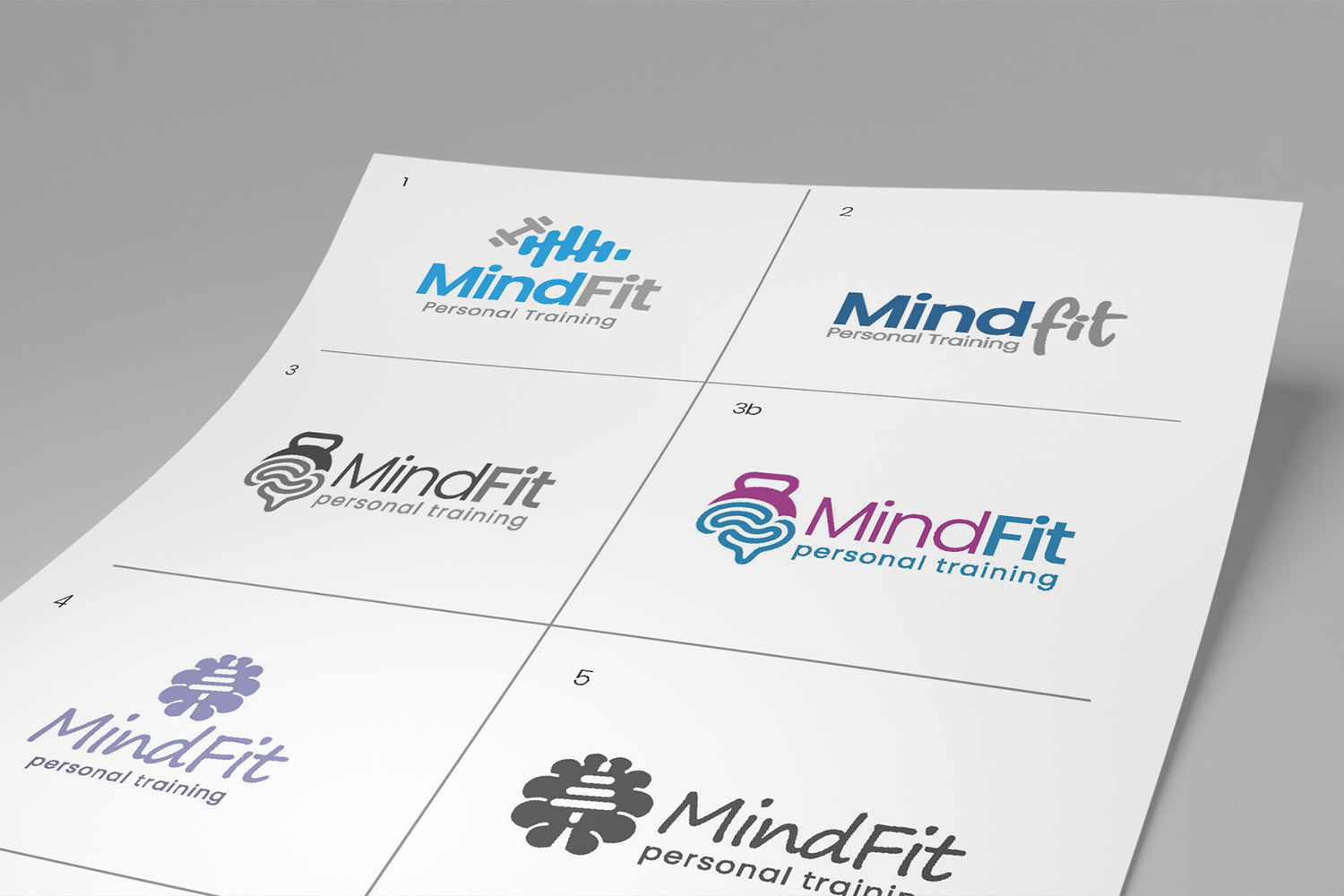 MindFit logo creation