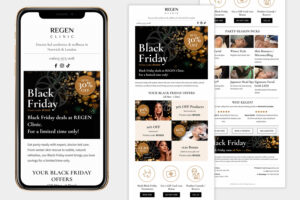 REGEN Clinic email newsletter design