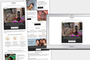 REGEN Clinic email newsletter design