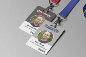 Surefire name lanyard branded mockup