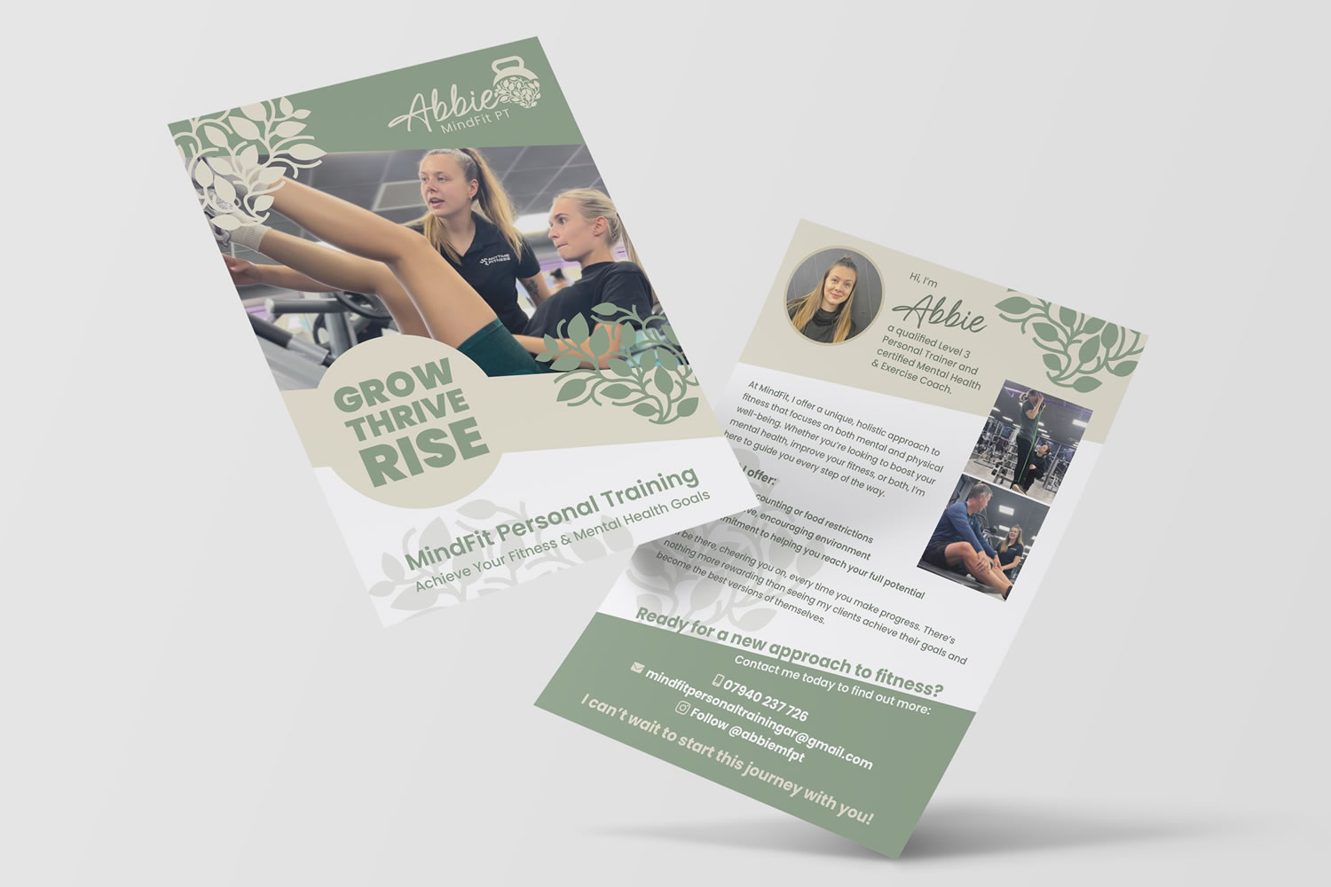 Mindfit Business leaflet