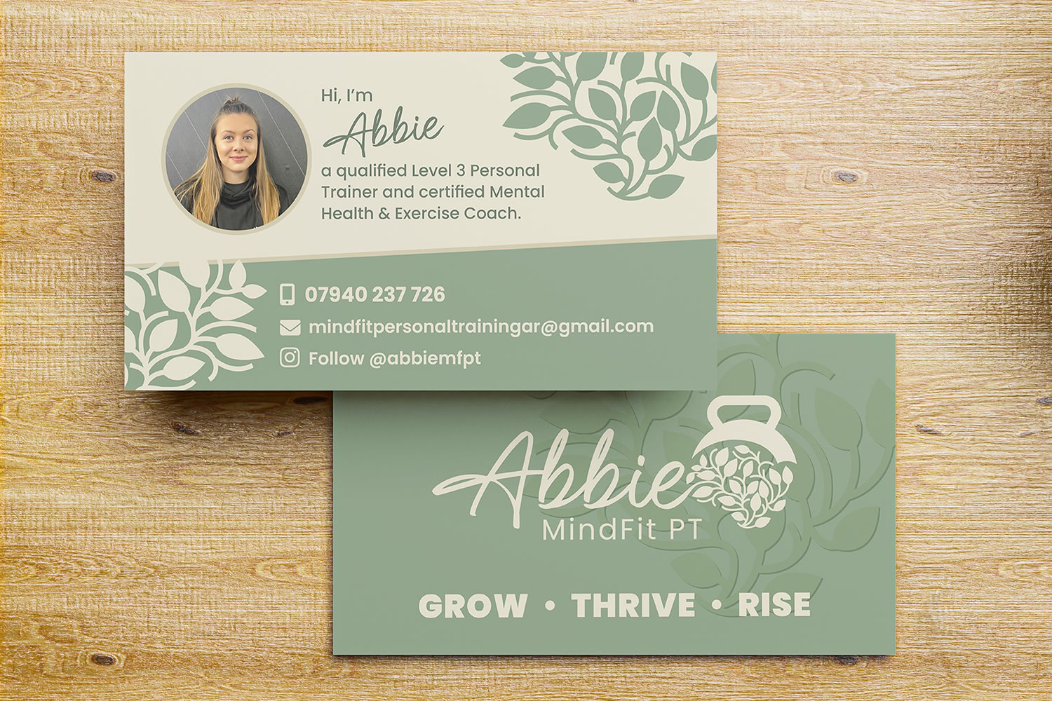 Mindfit Business card