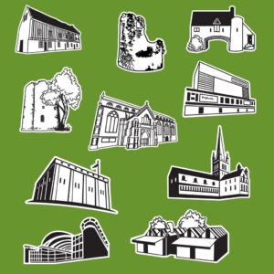 Landmarks illustration